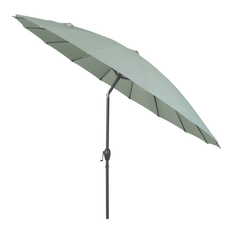 Parasol GoodHome Temara okrągły 3m niebieski