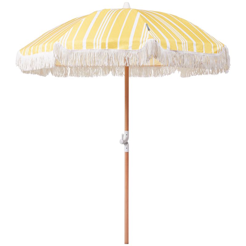 Parasol ogrodowy 150 cm Mondello Żółty 1 szt.