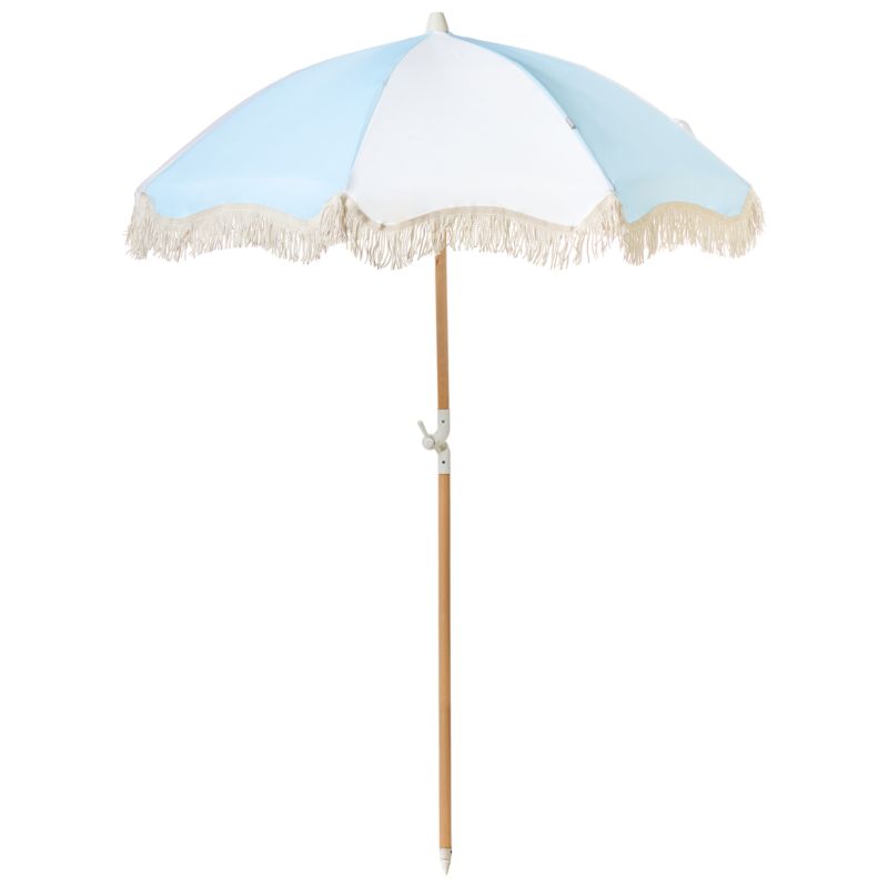 Parasol ogrodowy 155 cm Mondello Błękitny 1 szt.