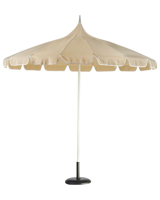 Parasol ogrodowy 245 cm beżowy Minoa 1 szt.
