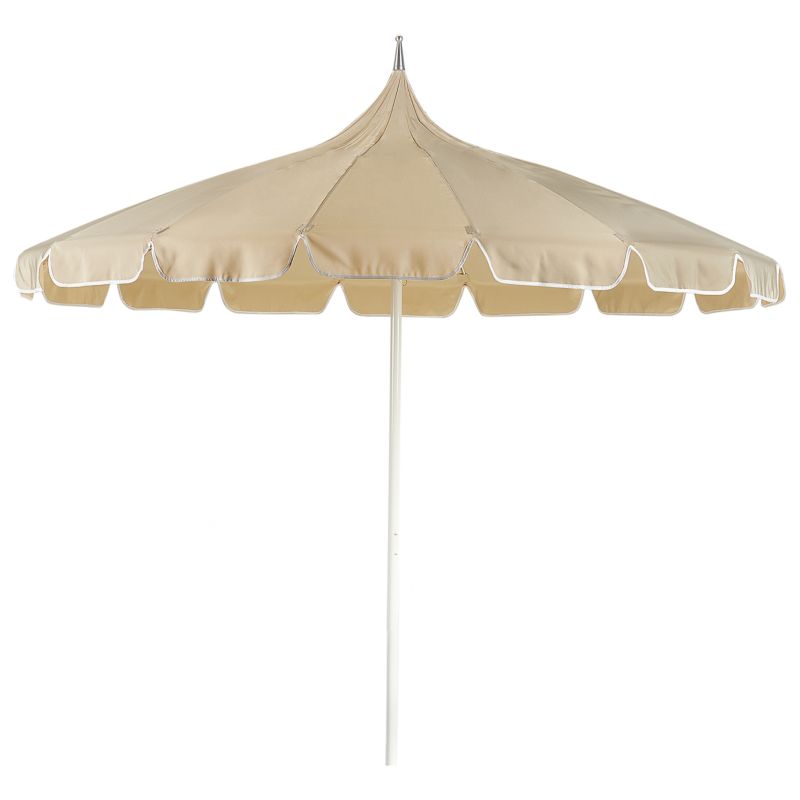 Parasol ogrodowy 245 cm Minoa Beżowy 1 szt.