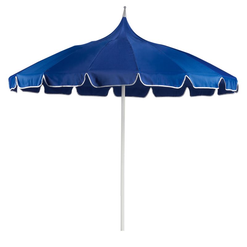 Parasol ogrodowy 245 cm Minoa Niebieski 1 szt.