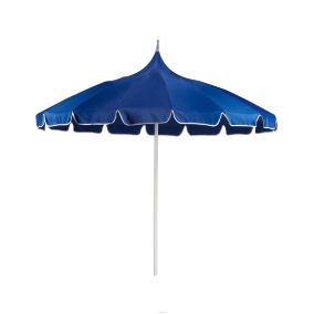 Parasol ogrodowy 245 cm niebieski Minoa 1 szt.