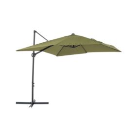 Parasol ogrodowy 245 x 245 cm zielony Monza ii 1 szt.