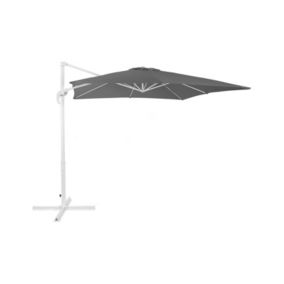 Parasol ogrodowy 250 x 250 cm ciemnoszary Monza 1 szt.