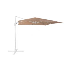 Parasol ogrodowy 250 x 250 cm piaskowy Monza 1 szt.