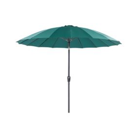 Parasol ogrodowy 255 cm zielony Baia 1 szt.