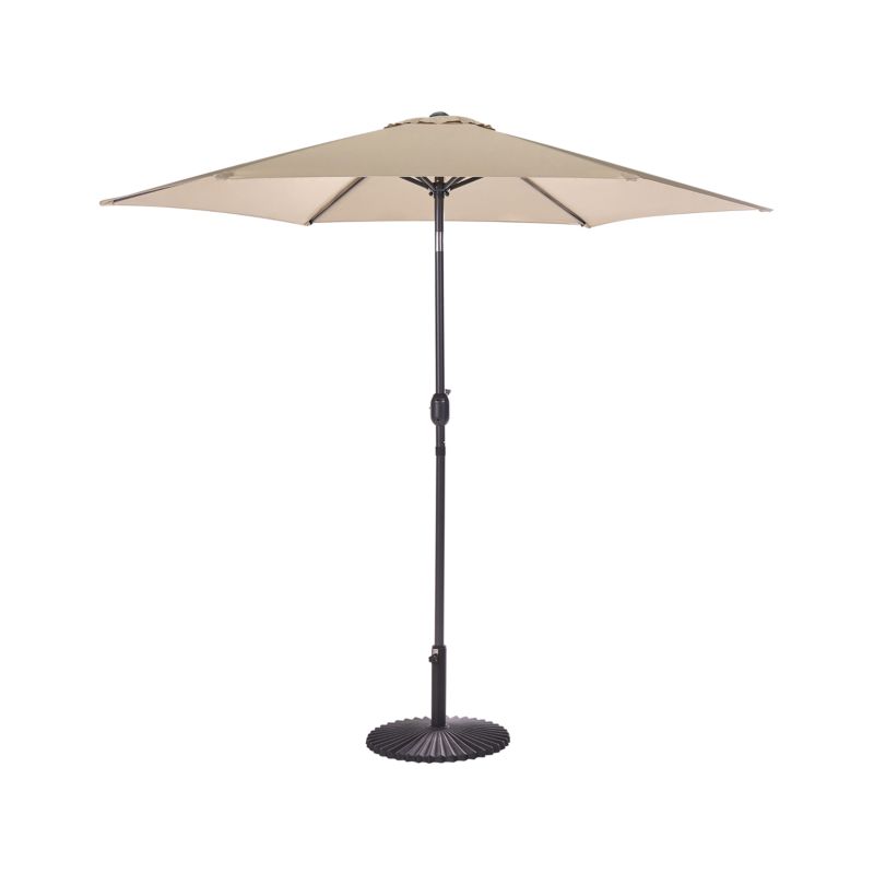 Parasol ogrodowy 266 cm Varese Beżowy 1 szt.