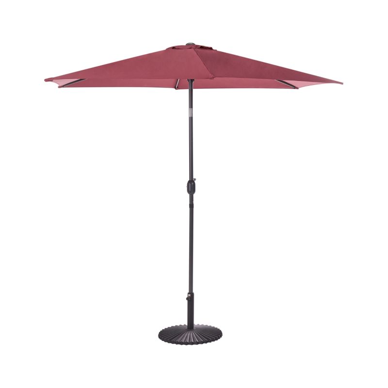 Parasol ogrodowy 266 cm Varese Burgundowy 1 szt.