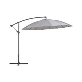Parasol ogrodowy 268 cm ciemnoszary Calabria II 1 szt.