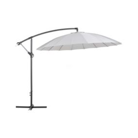 Parasol ogrodowy 268 cm jasnoszary Calabria II 1 szt.