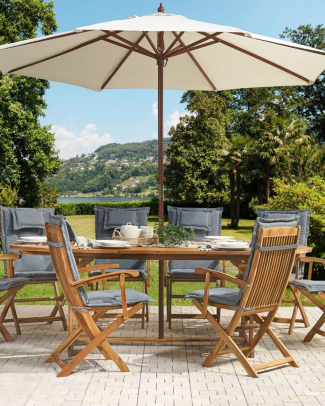 Parasol ogrodowy 270 cm beżowy Toscana 1 szt.