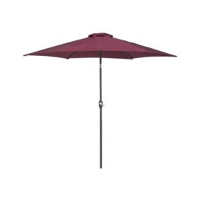 Parasol ogrodowy 270 cm burgundowy Varese 1 szt.