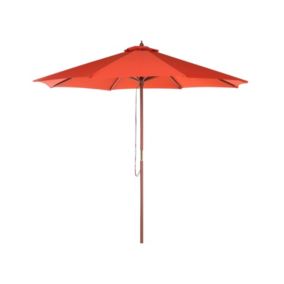 Parasol ogrodowy 270 cm czerwony Toscana 1 szt.