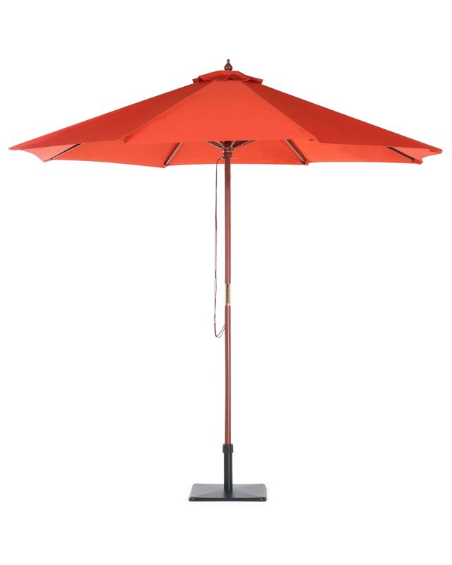 Parasol ogrodowy 270 cm czerwony Toscana 1 szt.