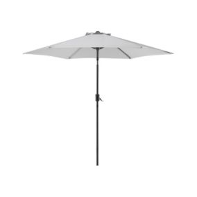 Parasol ogrodowy 270 cm jasnoszary Varese 1 szt.