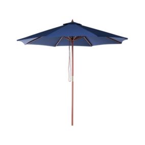 Parasol ogrodowy 270 cm niebieski Toscana 1 szt.