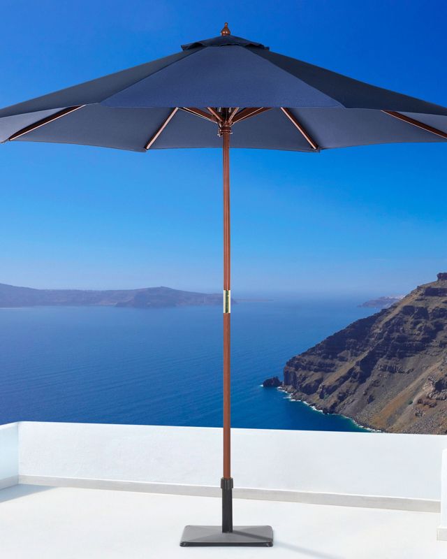 Parasol ogrodowy 270 cm niebieski Toscana 1 szt.