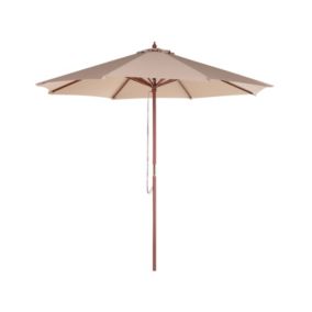 Parasol ogrodowy 270 cm piaskowy Toscana 1 szt.