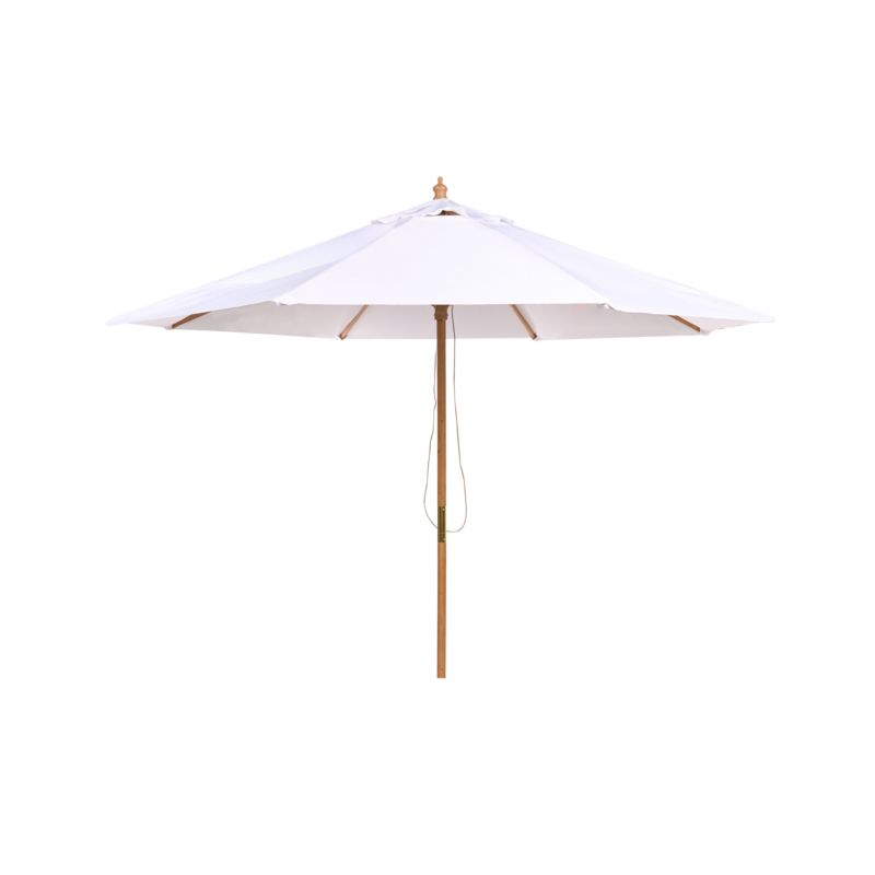 Parasol ogrodowy 270 cm Toscana Biały 1 szt.