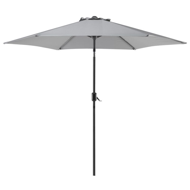 Parasol ogrodowy 270 cm Varese Ciemnoszary 1 szt.