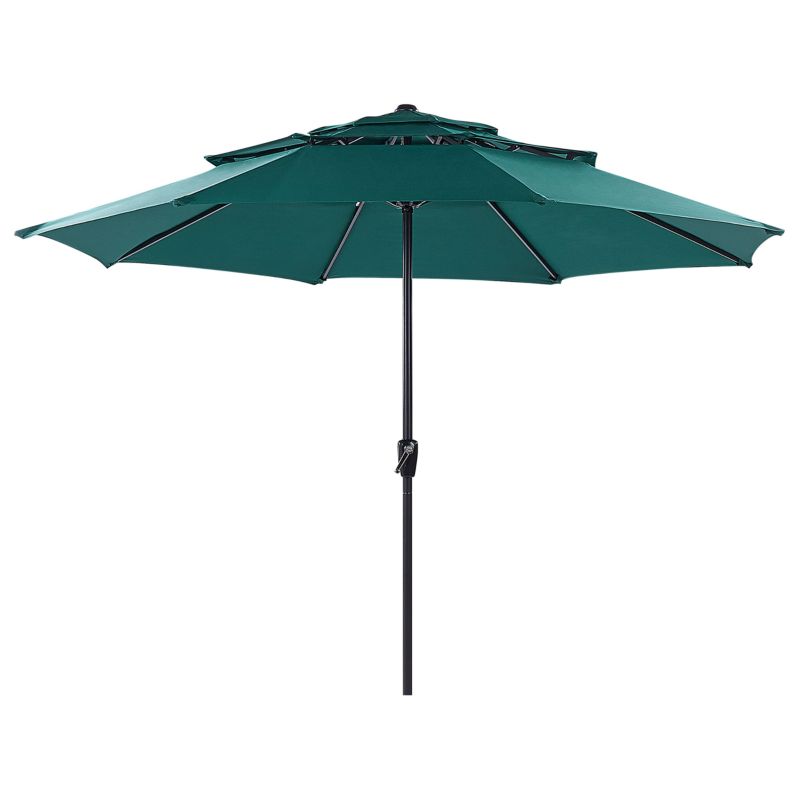 Parasol ogrodowy 285 cm Bibione Szmaragdowy 1 szt.