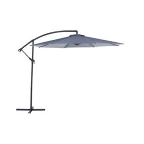 Parasol ogrodowy 300 cm szary Ravenna II 1 szt.