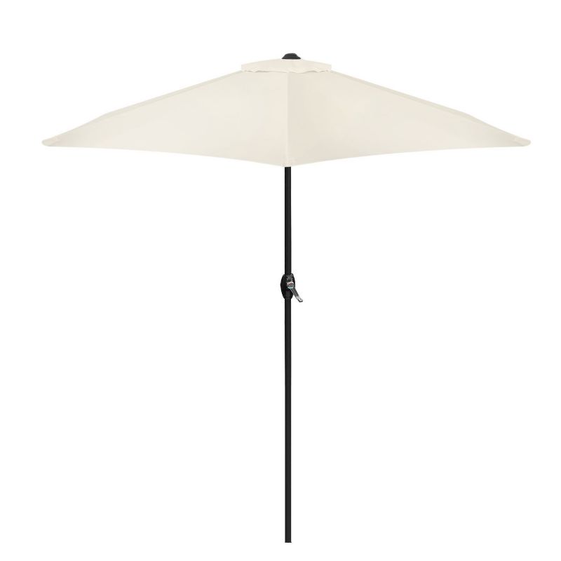 Parasol ogrodowy Bauerkraft składany regulowany 210 cm beżowy 1 szt.