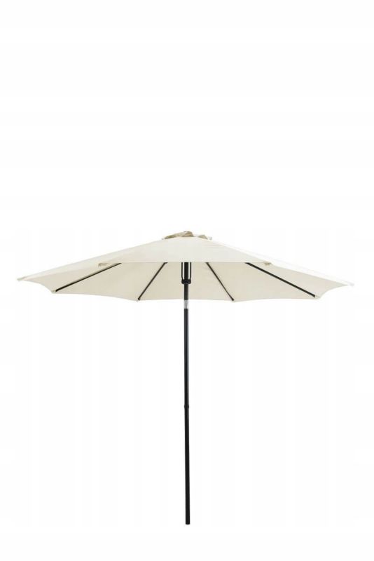 Parasol Ogrodowy Focus Garden Łamany Składany Samos z Masztem Beż 3m 300cm Wzmacniany 1 Szt
