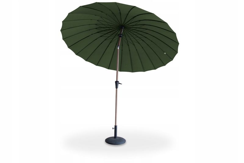 Parasol Ogrodowy Focus Garden Na Taras Duży Składany Phuket 280 Cm Dark Green Zielony 1 Szt