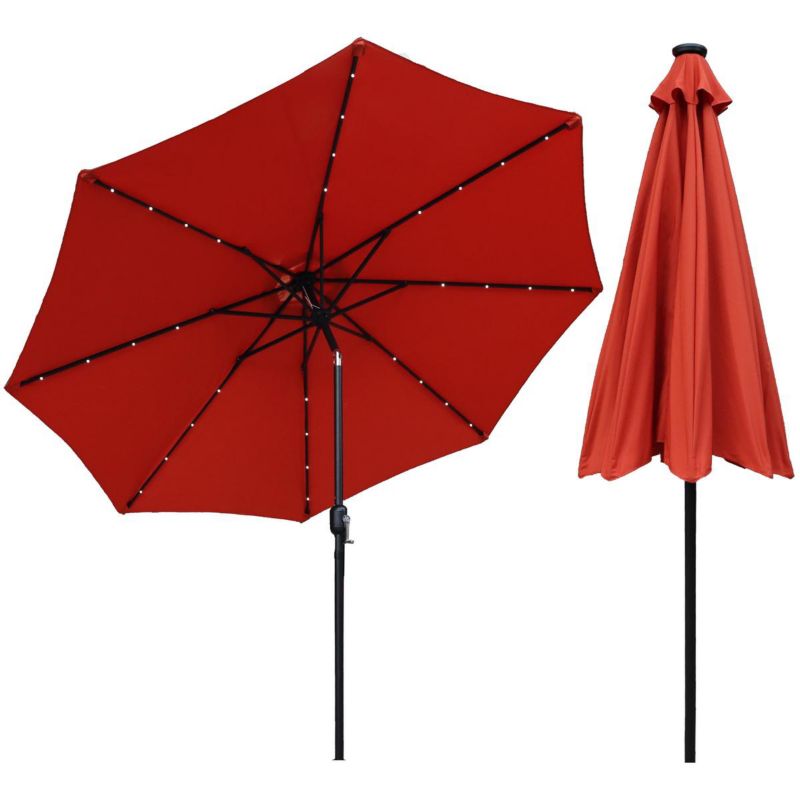 Parasol  Saska Garden ogrodowy z oświetleniem led 300cm coccora  1szt