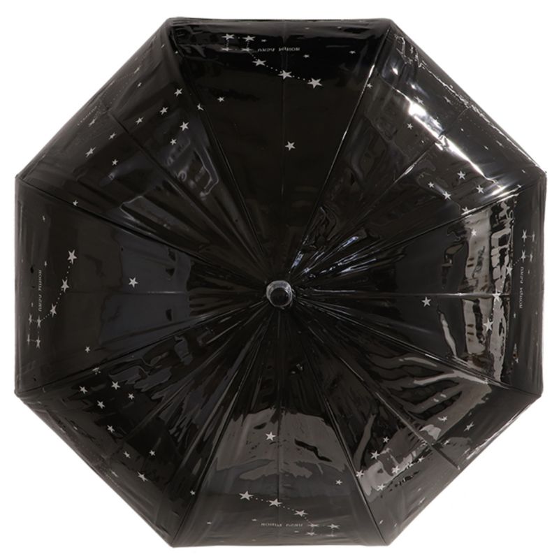 Parasolka Esschert Design gwiazdozbiory czarna 80,7 cm 81 cm 1 szt.