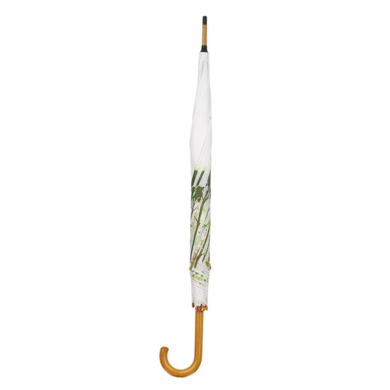 Parasolka Esschert Design transparentna botaniczny wzór 120x120x96 cm 1 szt.