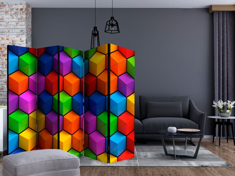 Parawan akustyczny Artgeist 3D 225x172 cm 3D 1 szt