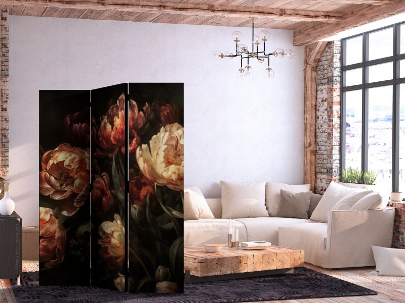 Parawan akustyczny Artgeist Kwiaty 135x172 cm Kwiaty 1 szt