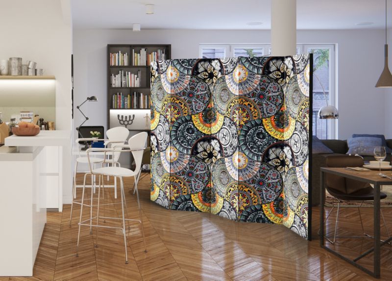 Parawan akustyczny Artgeist Kwiaty 225x172 cm Kwiaty 1 szt