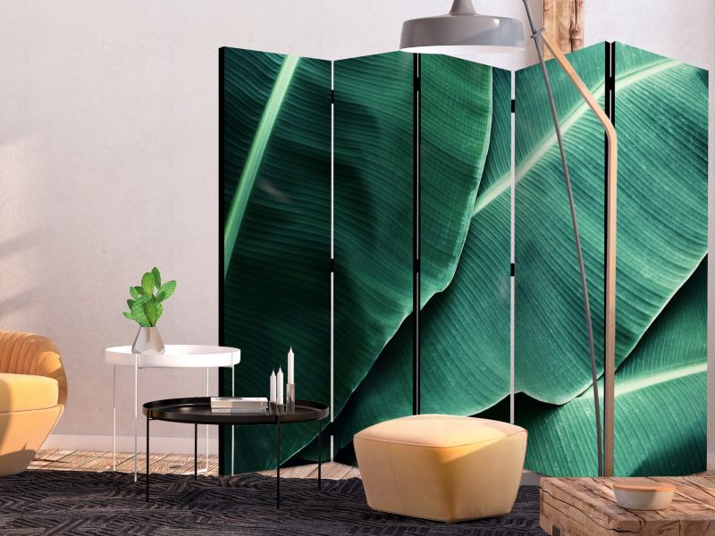 Parawan akustyczny Artgeist Liście 225x172 cm Liście 1 szt