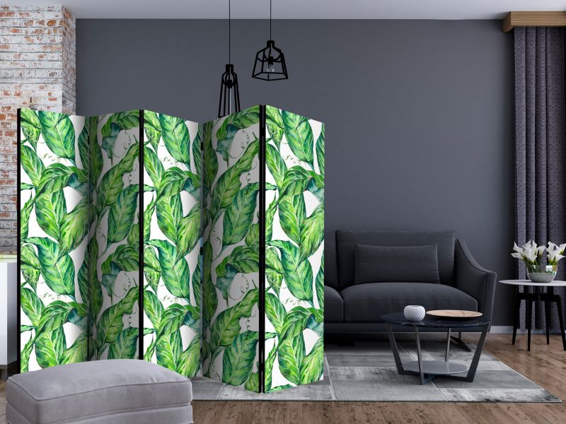 Parawan akustyczny Artgeist Liście 225x172 cm Liście 1 szt