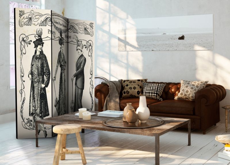 Parawan akustyczny Artgeist Ludzie 135x172 cm Ludzie 1 szt