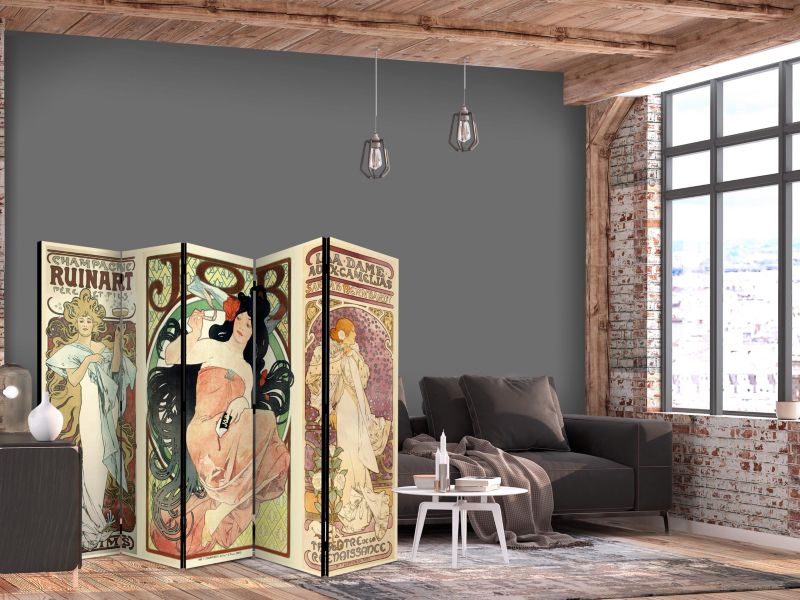 Parawan akustyczny Artgeist Ludzie 225x172 cm Ludzie 1 szt
