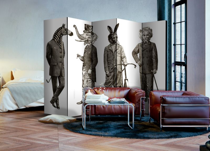 Parawan akustyczny Artgeist Ludzie 225x172 cm Ludzie 1 szt
