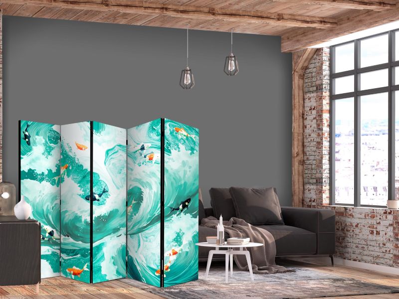 Parawan akustyczny Artgeist Zwierzęta 225x172 cm Zwierzęta 1 szt