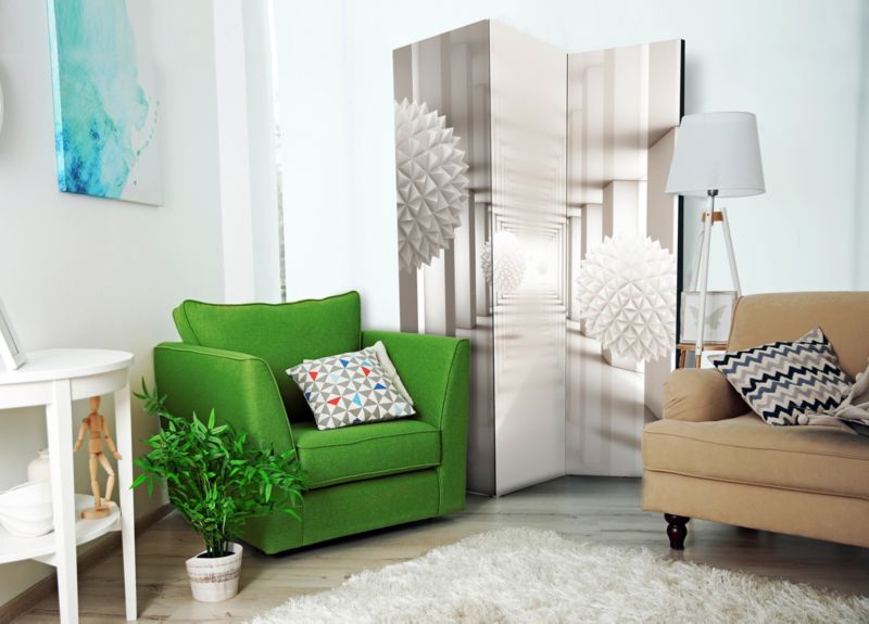 Parawan dwustronny Artgeist 3D 135x172 cm 3D 1 szt