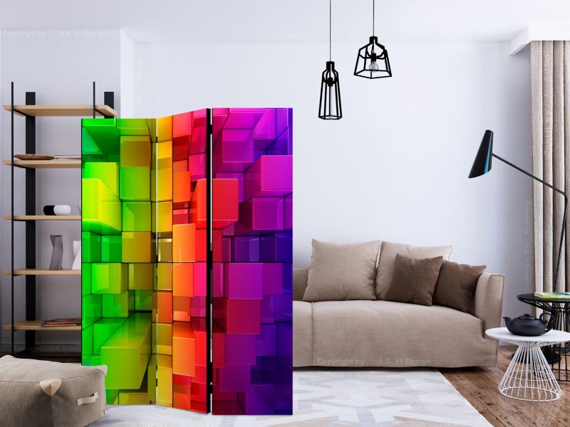 Parawan dwustronny Artgeist 3D 135x172 cm 3D 1 szt