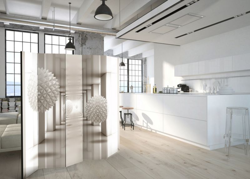 Parawan dwustronny Artgeist 3D 225x172 cm 3D 1 szt