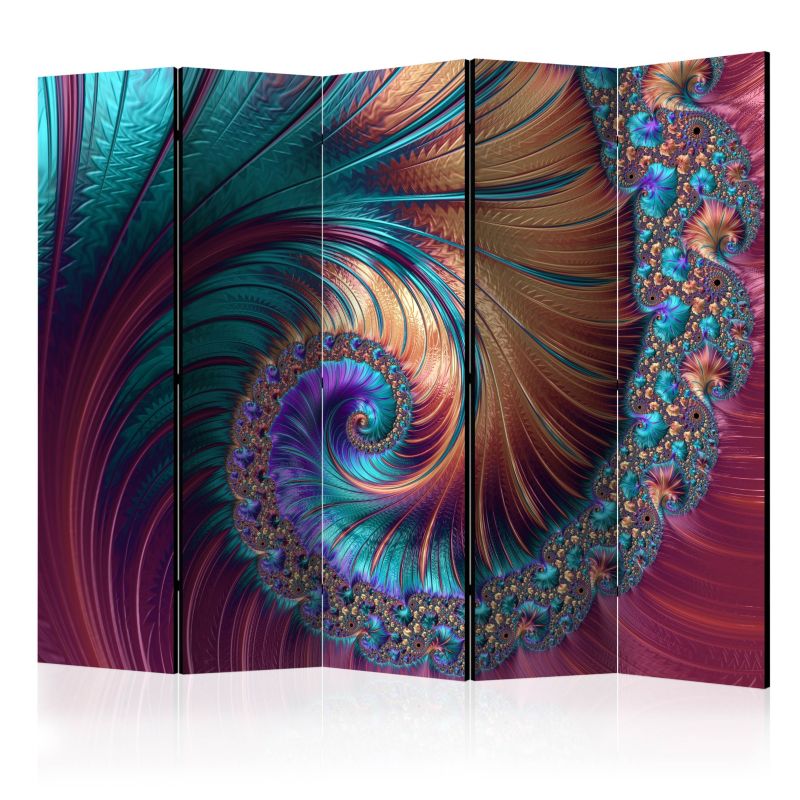 Parawan dwustronny Artgeist Abstrakcje 225x172 cm Abstrakcje 1 szt