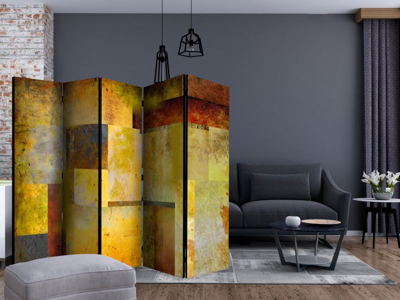 Parawan dwustronny Artgeist Abstrakcje 225x172 cm Abstrakcje 1 szt