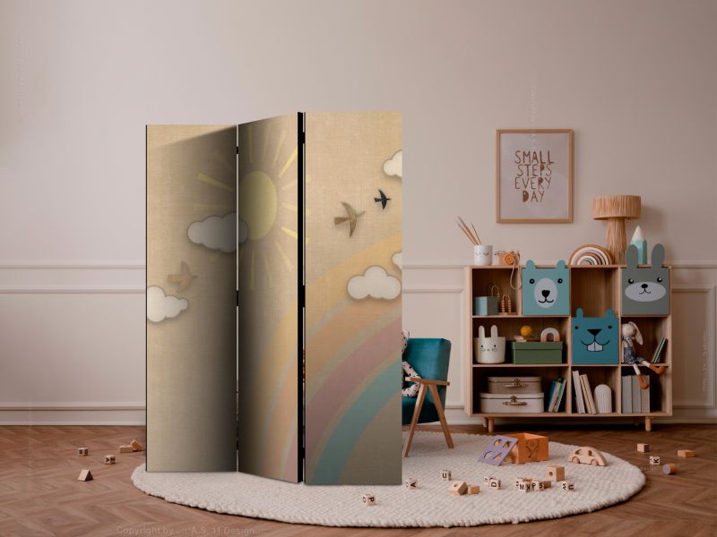Parawan dwustronny Artgeist Dla dzieci 135x172 cm Dla dzieci 1 szt