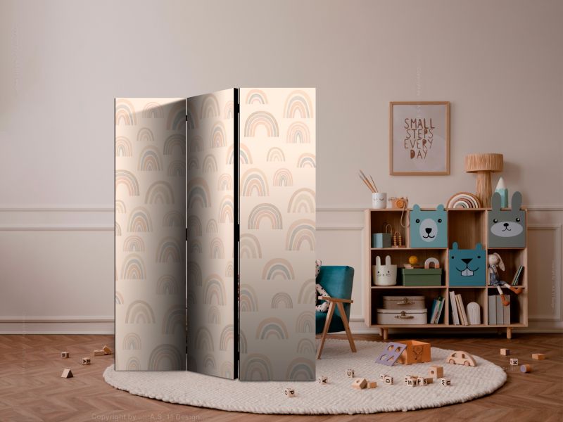 Parawan dwustronny Artgeist Dla dzieci 135x172 cm Dla dzieci 1 szt