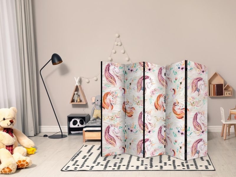 Parawan dwustronny Artgeist Dla dzieci 225x172 cm Dla dzieci 1 szt